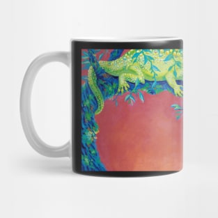 Green Tree Dragon Mug